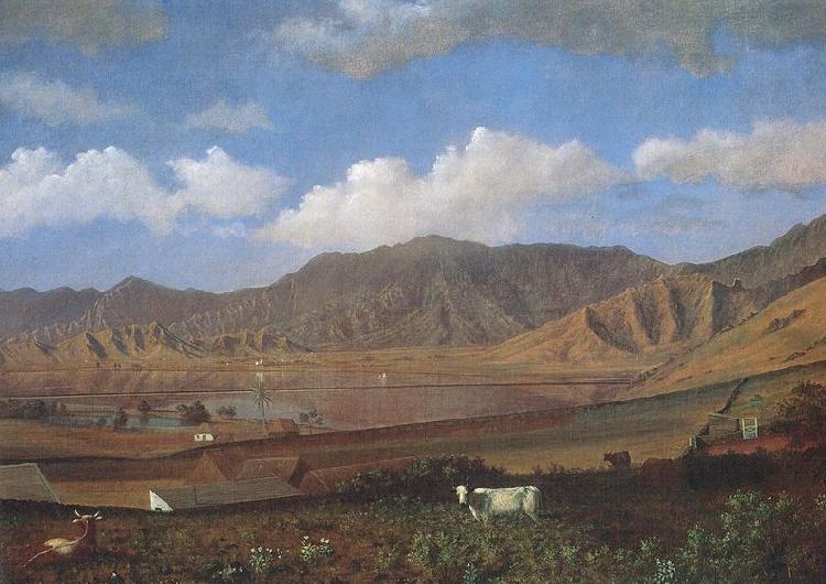 Enoch Wood Perry, Jr. Kualoa Ranch oil painting image